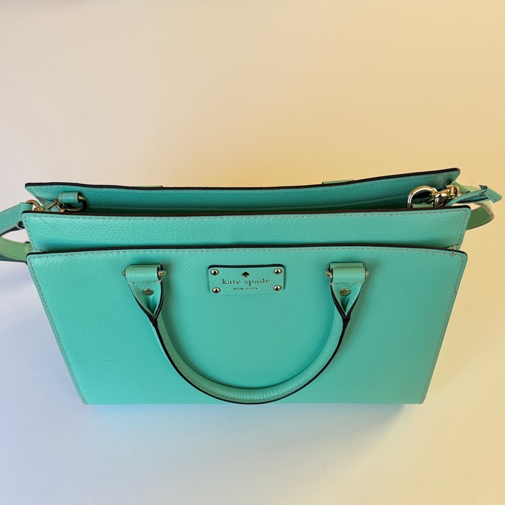 Kate Spade Wellesley Durham Leather Satchel Shoulder Bag - Picture 2 of 10